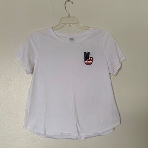 Old Navy Peace Sign Tee